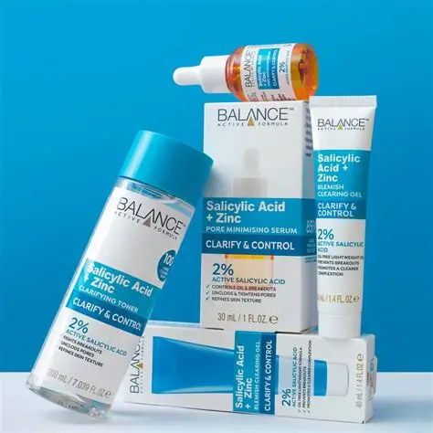 Balance Salicylic acid &zinc toner