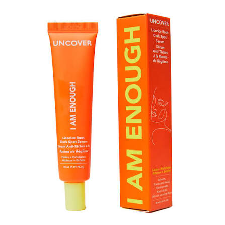 Uncover dark spots serum